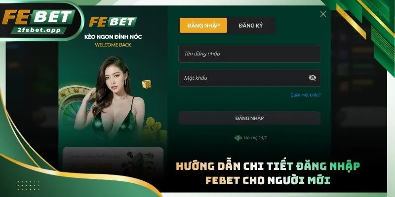 Biểu mẫu đăng nhập yêu cầu tên tài khoản và mật khẩu chính xác