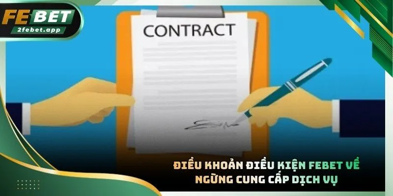 Nhà cái có quyền dừng tài khoản gian lận điều khoản điều kiện FEBET