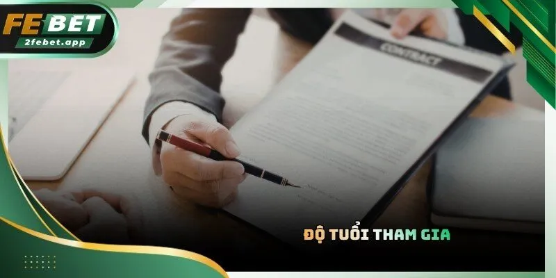 Người chơi cần đủ tuổi hợp pháp trước khi tham gia cược đổi thưởng online